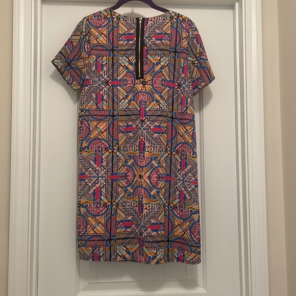 Lulus (Everly) Geometric Print Dress Size Small - Picture 4 of 4